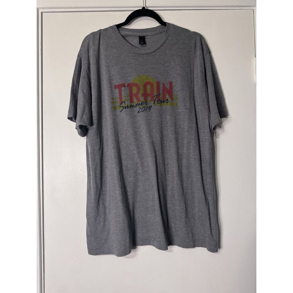 Train summer concert tour Merch 2019 T-shirt Super Soft Men’s Tee XL